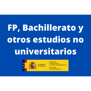 Becas para educación No Universitaria Ministerio de Educación y