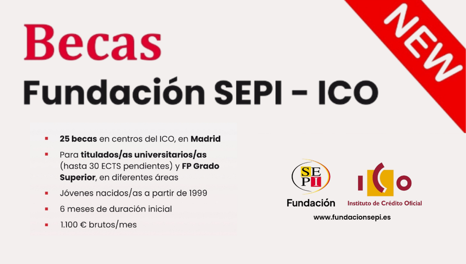 Becas Fundación SEPI-ICO 2026